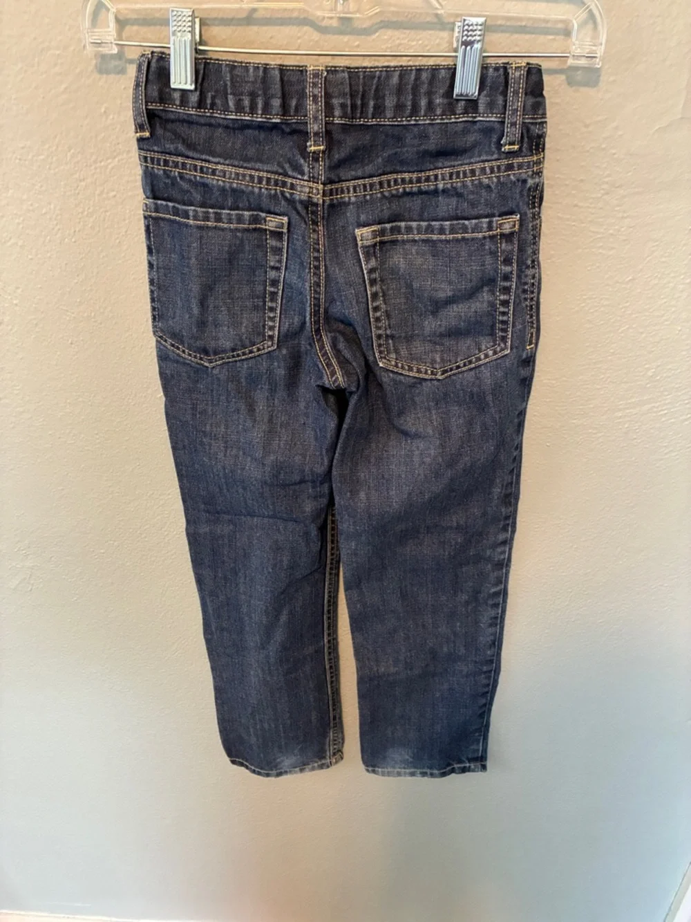 Gymboree Kids Classic Navy Blue Straight Leg Jeans Size 7